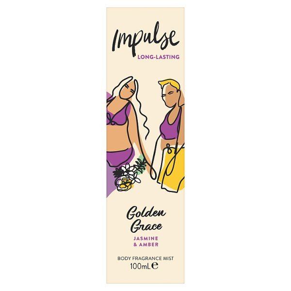 Impulse Golden Grace Body Mist 100Ml