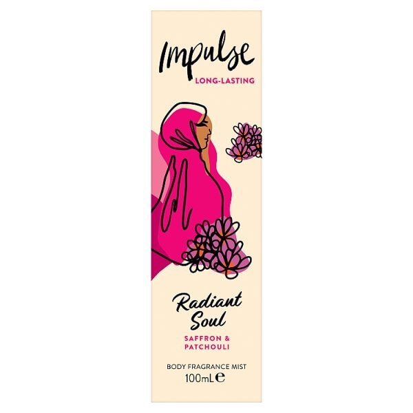 Impulse Radiant Soul Body Mist 100Ml