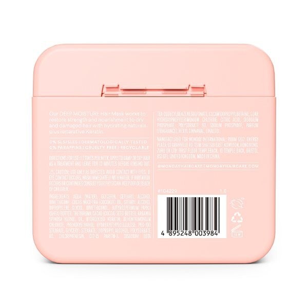 Monday Haircare Hair Mask Deep Moisture 250ml