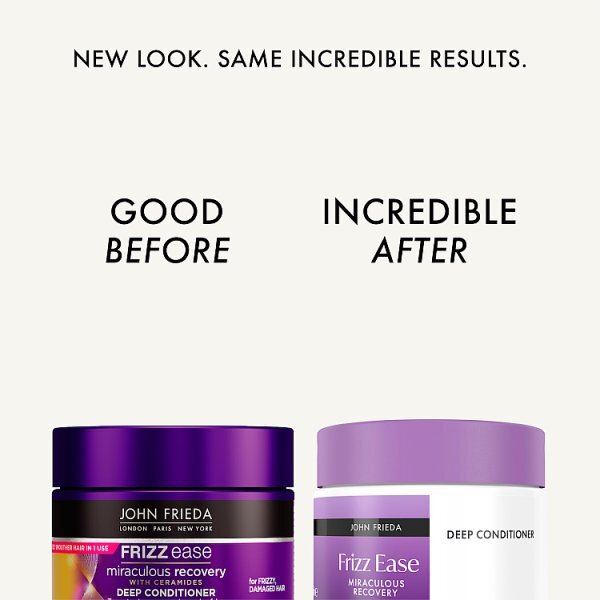 John Frieda Frizz Ease Miraculous Recovery Deep Conditioner