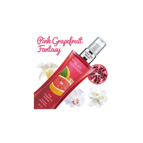 Body Fantasies Perfume Body Spray Pink Grapefruit Fantasy
