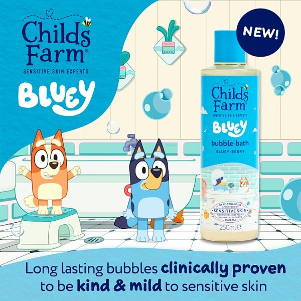 Childs Farm Bubble Bath Bluey-berry 250ml
