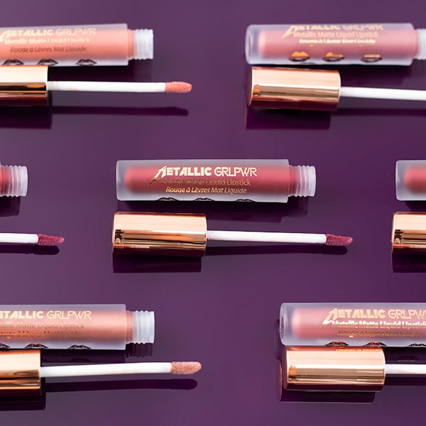 The Beauty Crop GRLPWR Metallic Liquid Lipstick - Champagne