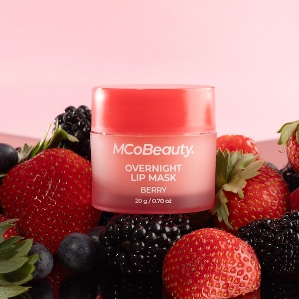 MCoBeauty Overnight Lip Mask - Berry