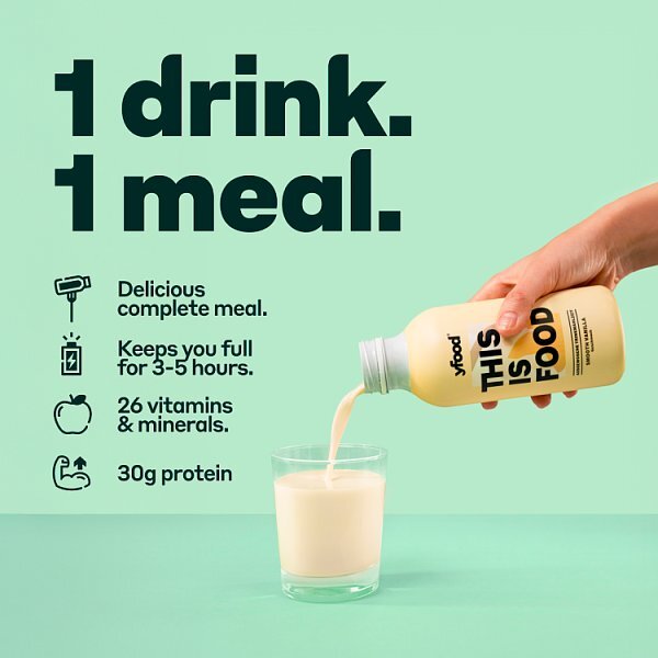 yfood Ready to Drink Complete Meal Happy Banana 500ml