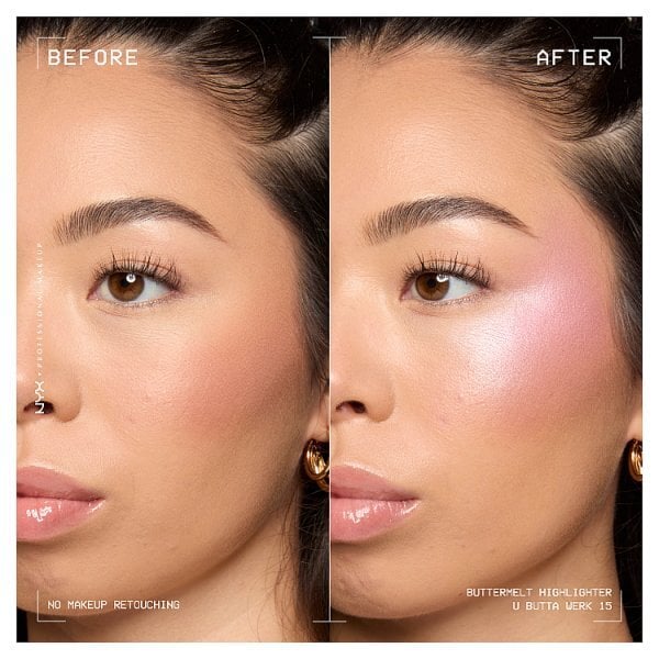 NYX Professional Makeup Buttermelt Highlighter U Butta Werk