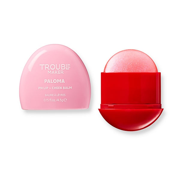 Trouble Maker Paloma PH Pebble Lip and Check Balm Pink Shimmer