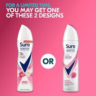 Sure Antiperspirant Deo Aerosol Nonstop Bright Bouquet 150ml