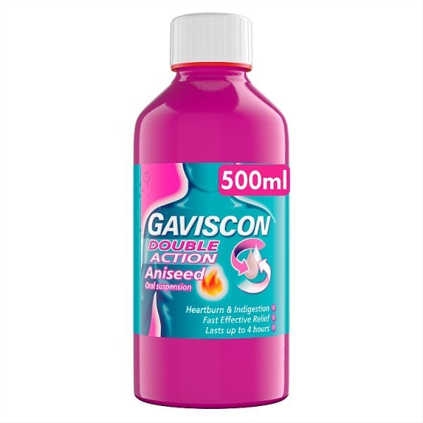 Gaviscon Double Action Liquids Aniseed 500ml