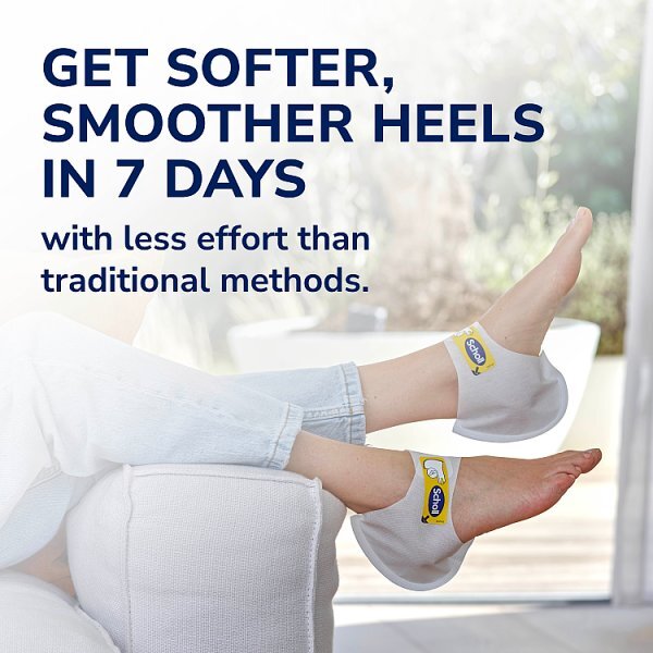 Scholl Exfoliating Heel Peel Foot Mask