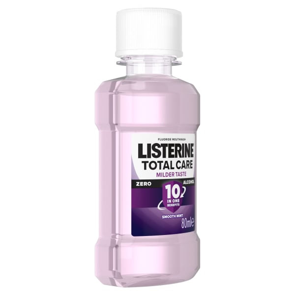 Listerine Total Care Milder Taste Mouthwash 80ml