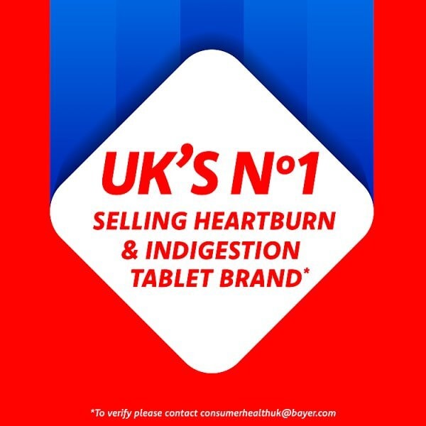 Rennie Orange Heartburn & Indigestion Relief 72 Tablets