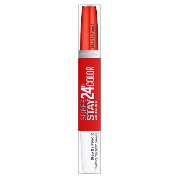Maybelline Superstay 24HR Lipstick Non-Stop Orange
