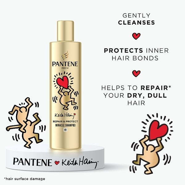 Pantene  Keith Haring Repair & Protect Miracle Shampoo 250ml