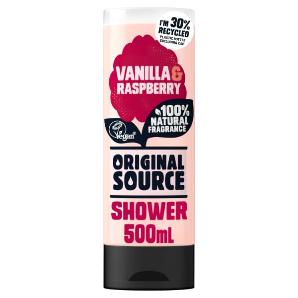 Original Source Vanilla Raspberry Shower 500ml