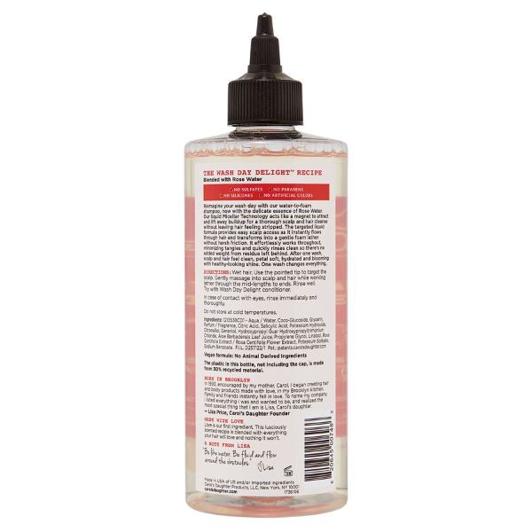 Carol's Daughter Wash Day Delight  Rose Water Shampoo 16.9oz