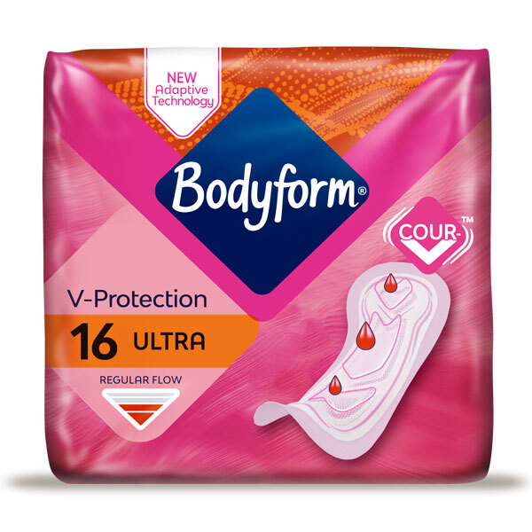 Bodyform Ultra Normal Sanitary Towels 16 Pack