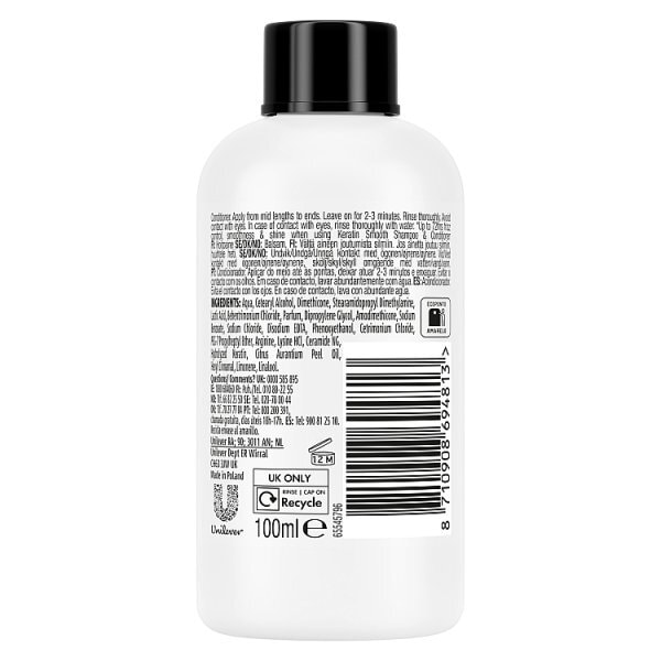TRESemme Keratin Smooth Restoring Conditioner 100ml