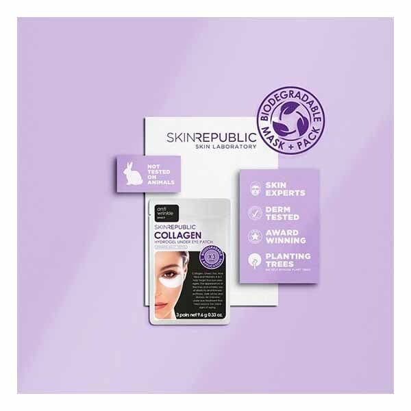 Skin Republic Collagen Hydrogel Under Eye Patch 3 x 18g