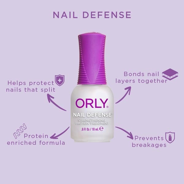 Orly Nail Defense Nail Strengthener 18ml