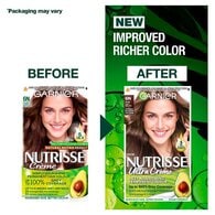 Garnier Nutrisse Nude Light Brown Hair Dye 6N