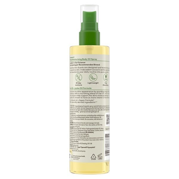 AVEENO Daily Moisturising Oil Spray Comforting Cocoa Vanilla 200ml