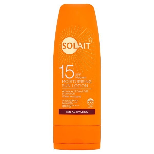 Solait Tan Activating Sun Cream SPF15 200ml