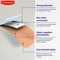 Elastoplast Fabric Extra Flexible & Breathable, 40 Plasters