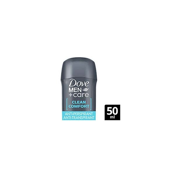 Dove Men+Care 48 Hr Clean Comfort Anti-Perspirant Stick 50ml