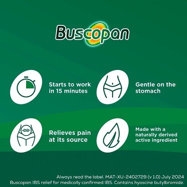 Buscopan IBS Relief 20 Tablets