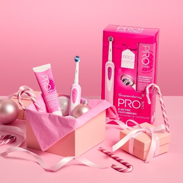 Procare Pink Handle Watermelon Toothpaste Gift Set