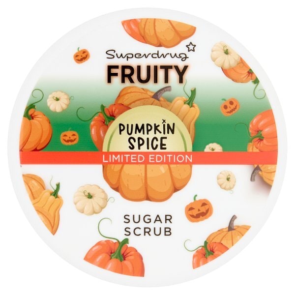 Superdrug Fruity Pumpkin Spice Sugar Scrub