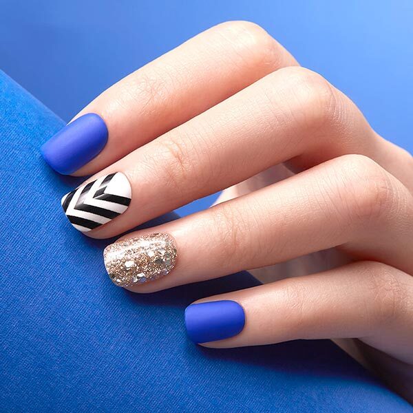 Kiss Impress Gel Fake Nails - Swept Away