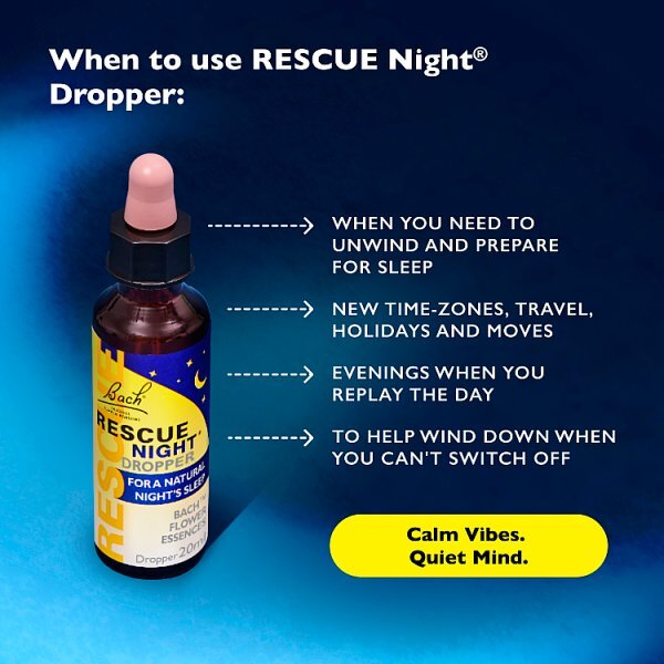 Rescue Remedy Night Dropper 20Ml