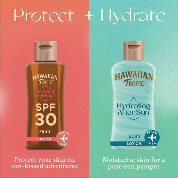 Hawaiian Tropic Glowing Protection Dry Oil Spf30 75Ml