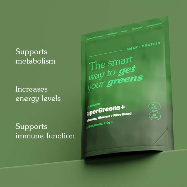 Smart Protein SuperGreens Unflavoured Superfood Powder 210g