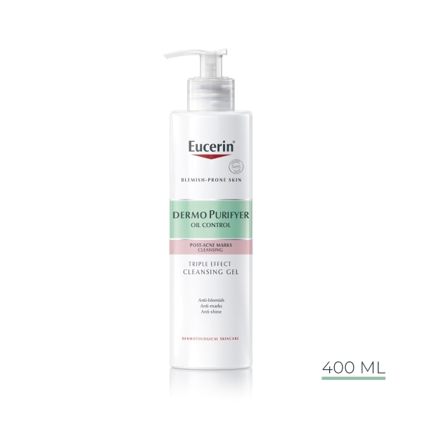 Eucerin Dermopurifyer Triple Effect Cleansing Gel 400Ml