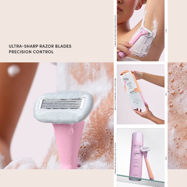 Gem Skin-Loving Shaving Kit: Sweet Treat