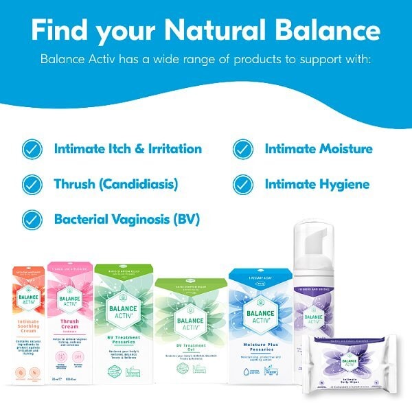 Balance Activ Menopause Moisture Pessaries Plus