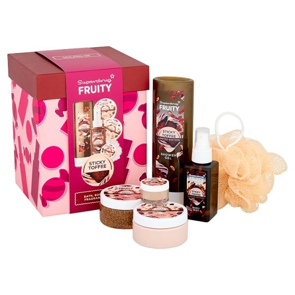 Superdrug Fruity Sticky Toffee Body Care Gift Set