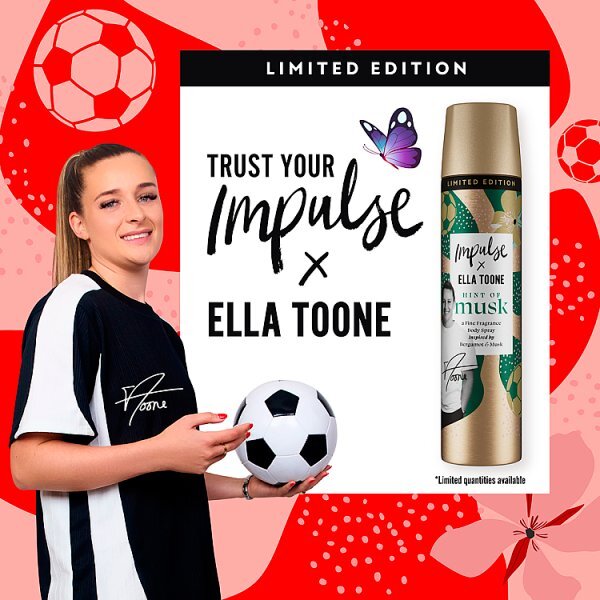 Impulse Body Spray Deodorant Musk 75ml