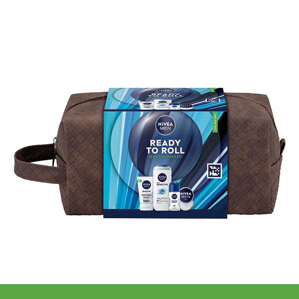 Nivea For Men Ready To Roll Wash Bag