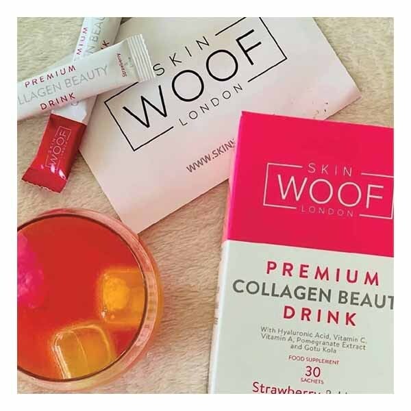 Skin Woof Collagen Beauty Drink (Strawberry & Lime Flavour)