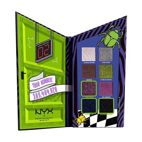 Beetlejuice Shadow Palette For The Recently Deceased