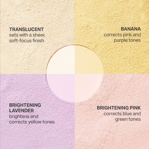 Morphe Bake & Set Loose Powder Quad- Bright Balance