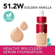 Bourjois, Healthy Mix Serum Foundation, 51.2W Golden Vanilla