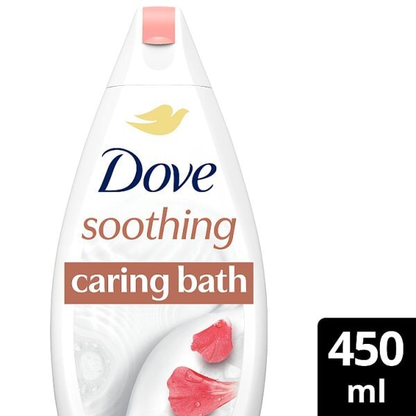 Dove Soothing Almond Cream And Hibiscus Bath Soak 450ml