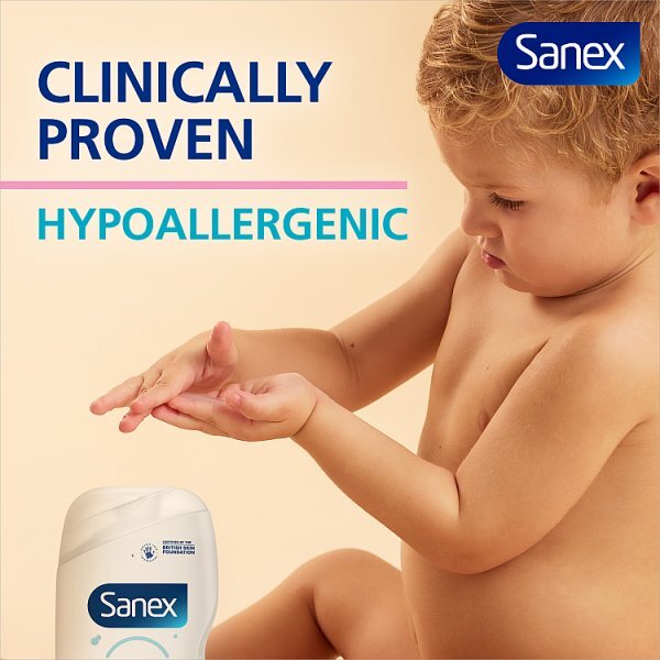 Sanex Zero% Baby Bath Foam & Shampoo 450Ml