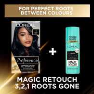 Preference 1 Napoli Black Permanent Hair Dye