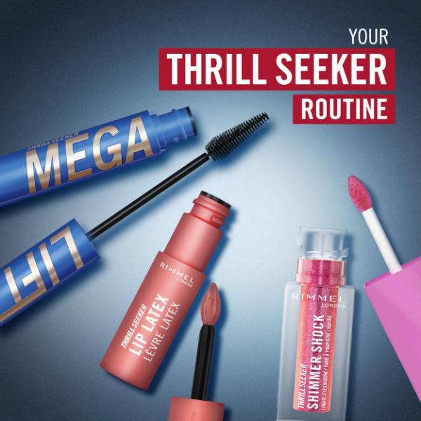 Rimmel Thrill Seeker Mega Lift Mascara Waterproof Black